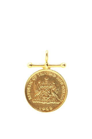 THE BARBADOS Independence Coin Pendant