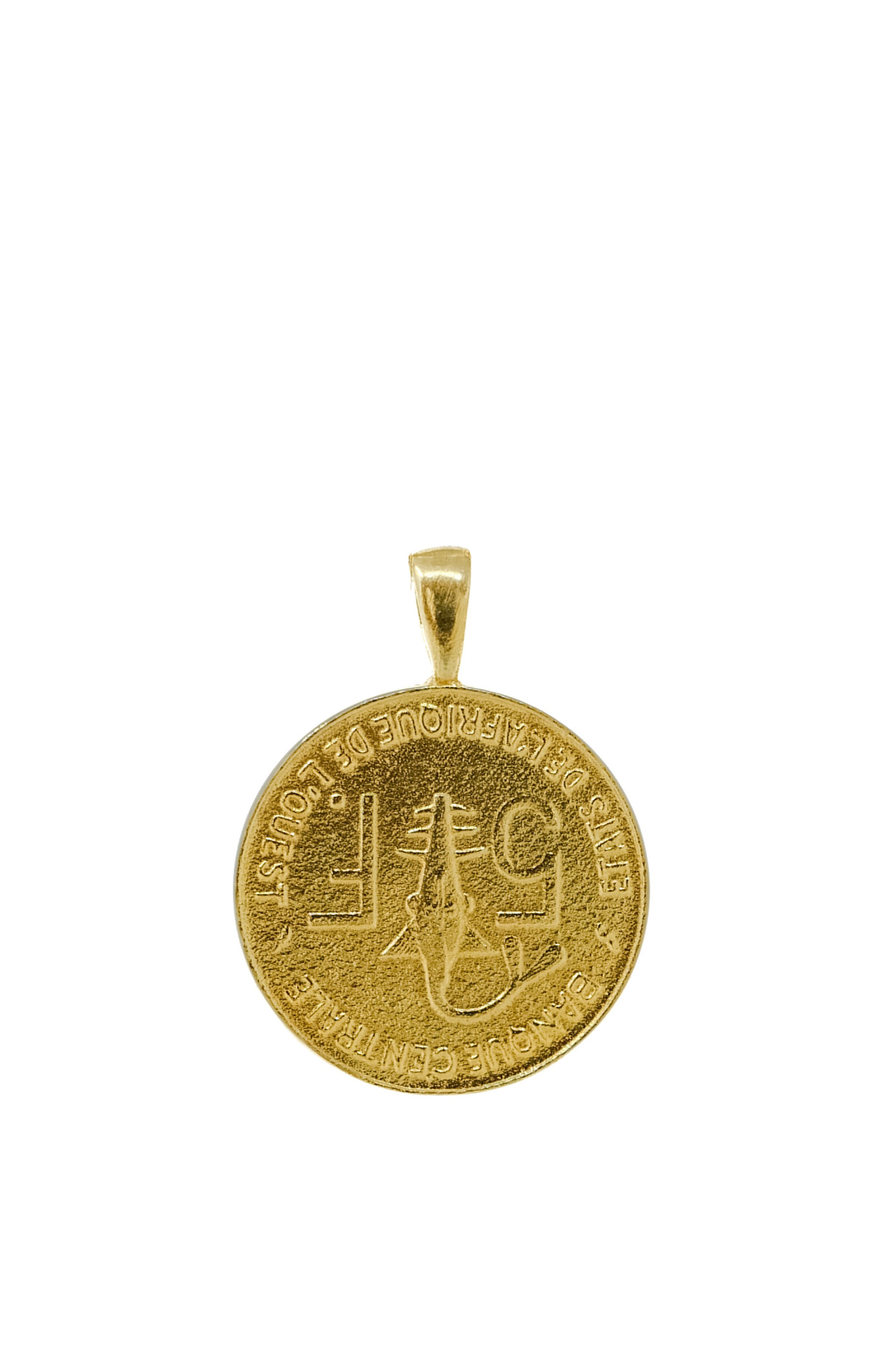 THE WEST Africa Coin Pendant